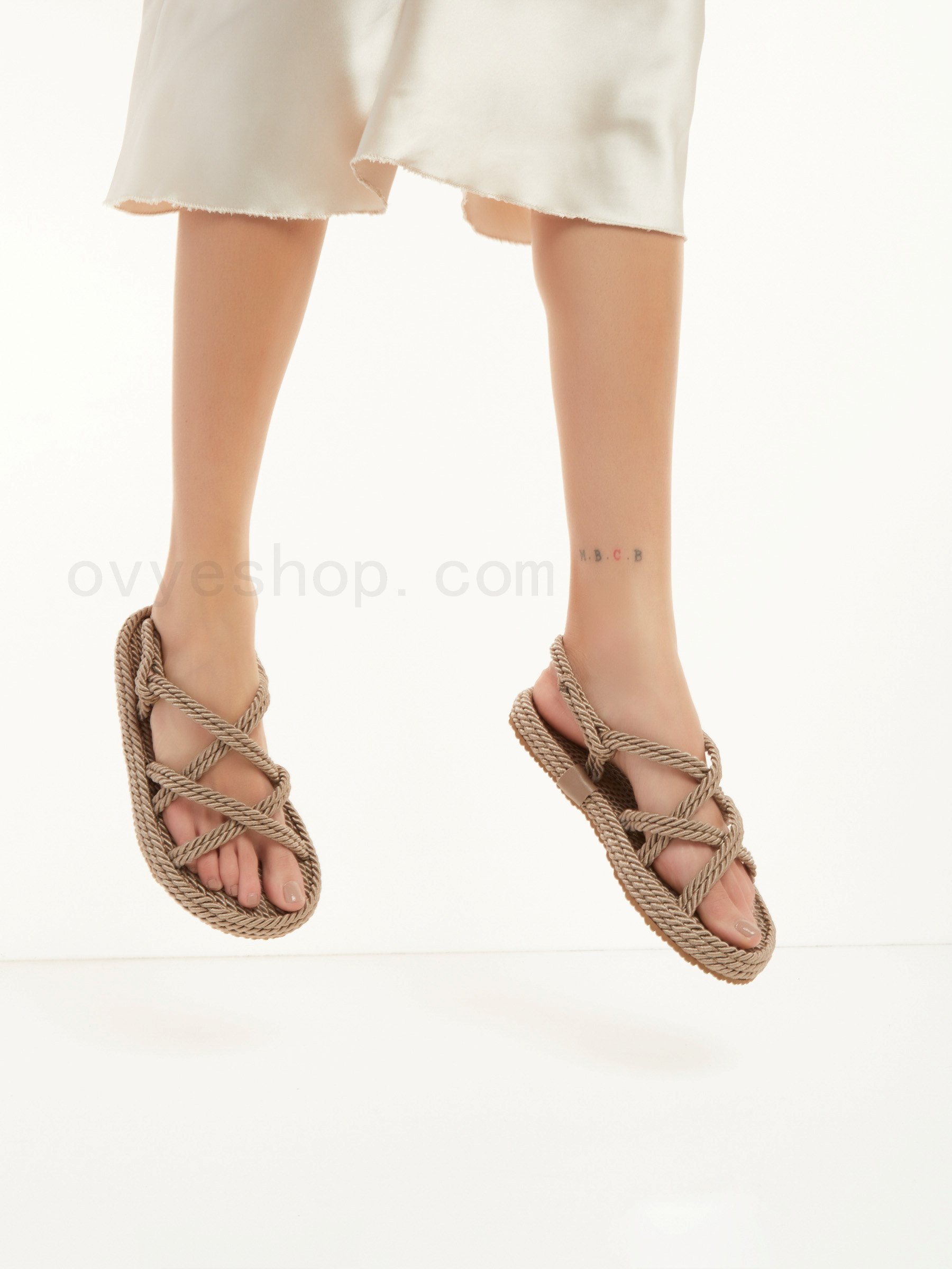 Rope Flat Sandals F0817885-0713 ovye outlet